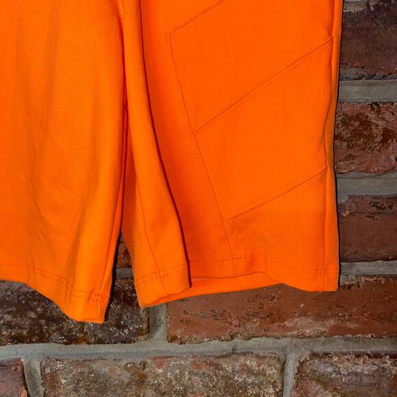 Daniel Patrick Neon Orange Athletic Bike Biker Shorts Women's Size Small - Picture 4 of 7